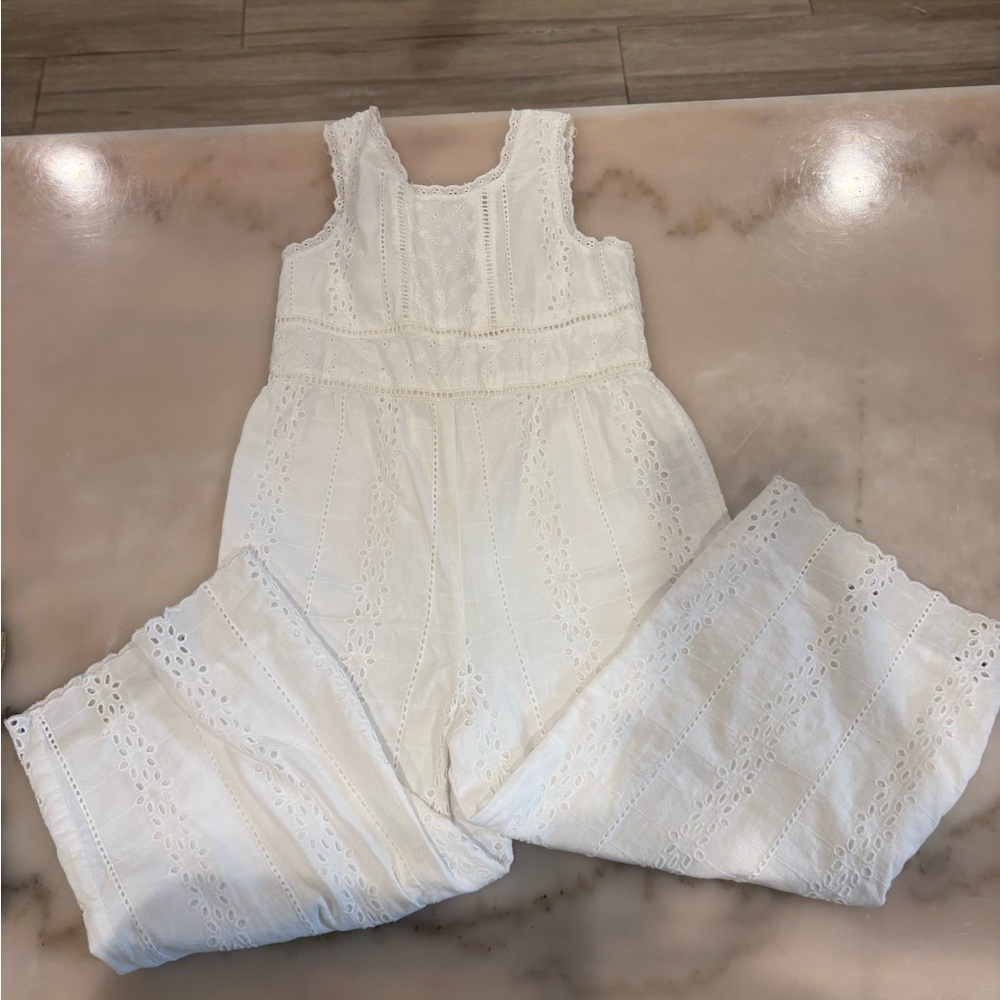 Zara Kids White Lace One Piece